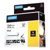 DYMO Vinyl-Etikettenband für Beschriftungsgeräte (12 mm x 5 m)