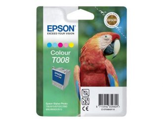 Epson Original T008 Druckerpatrone cyan magenta gelb cyan hell magenta hell 220 Seiten (C13T00840110)