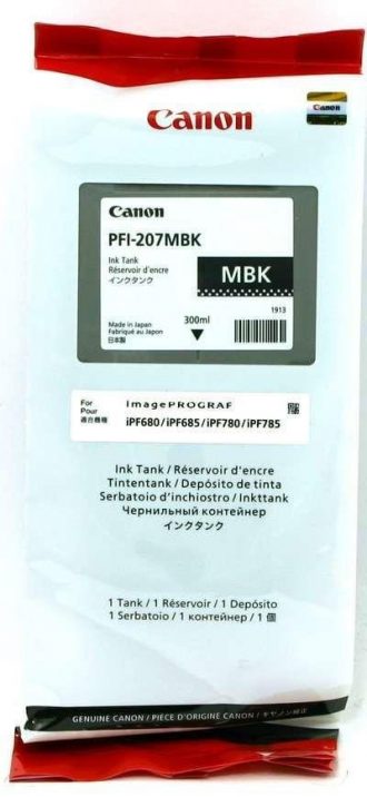 Canon Original Druckerpatrone PFI-207MBK mattschwarz 300ml (8788B001)