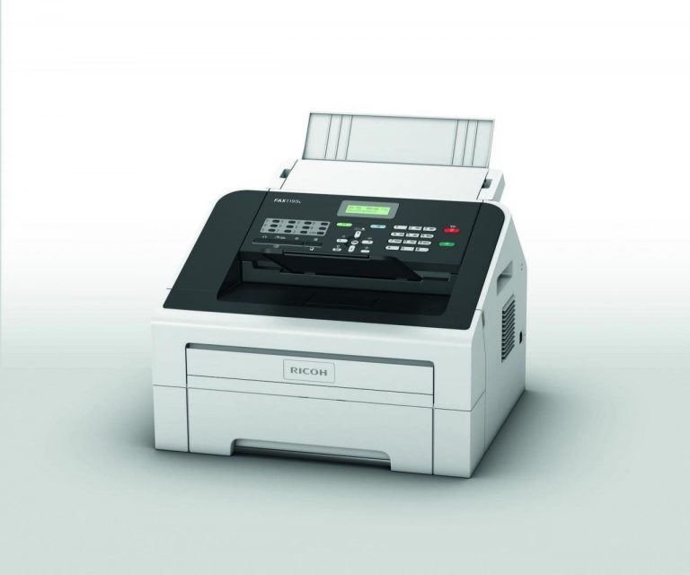 RICOH 1195L Laserfax s/w inkl. Telefon