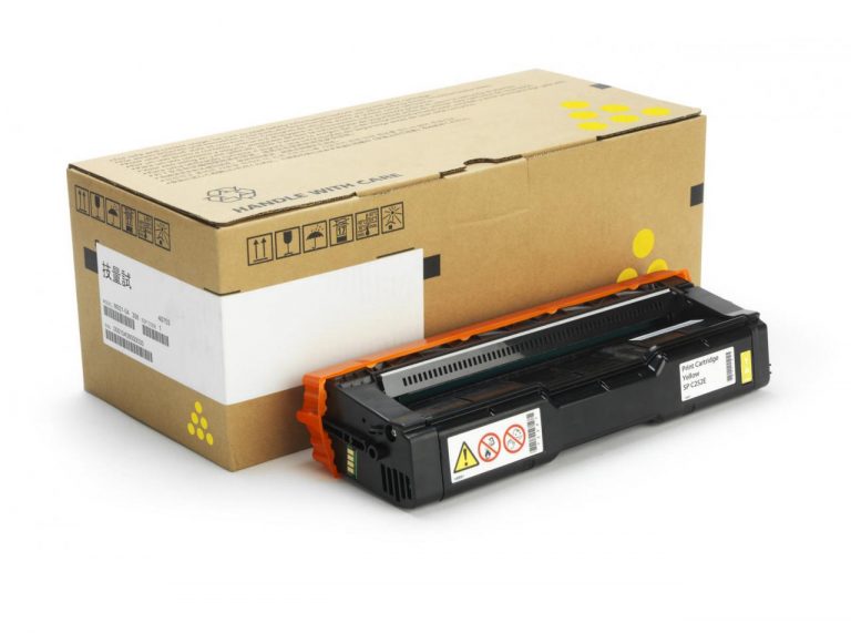 Ricoh Original Type SP C252E Toner gelb 4.000 Seiten (407534) für SP C252DN/SF