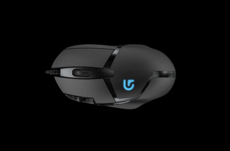 Logitech G402 Hyperion Fury Gaming Maus, Schwarz (Kabelgebunden)