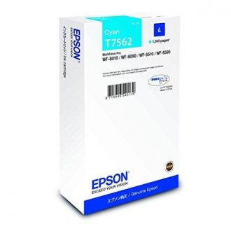 Epson Original T7562L Druckerpatrone cyan 1.500 Seiten 14ml (C13T756240)
