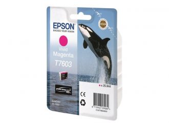 Epson Original T7603 Tintepatrone Vivid Magenta 25,9ml (C13T76034010)