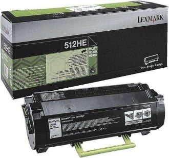 Lexmark Original 512HE Toner schwarz 5.000 Seiten (51F2H0E) für MS312dn, MS415dn