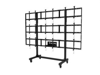 NEC Mobile Videowall Trolley PD02VWM 3X3 46 55 L Rollwagen für 46" & 55" XUN/S/V, XS, P-Serie