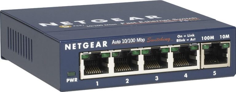 Netgear FS105v3 5-Port 100MBit/s Switch
