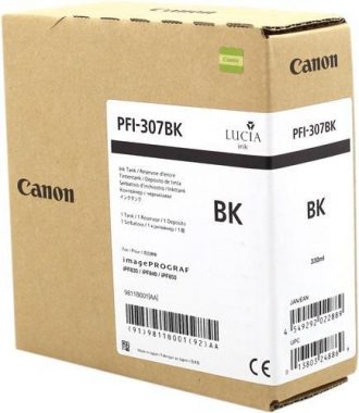 Canon Original Druckerpatrone PFI-307BK schwarz 330ml (9811B001)