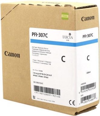 Canon Original Druckerpatrone PFI-307C cyan 330ml (9812B001)