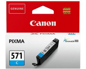 Canon Original Druckerpatrone CLI-571C cyan 345 Seiten 7ml (0386C001)