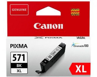 Canon Original Druckerpatrone CLI-571BK XL schwarz 810 Seiten 11ml (0331C001)