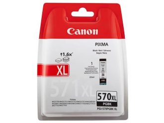 Canon Original Tintenpatrone PGI-570PGBK XL schwarz 500 Seiten 22ml (0318C006)