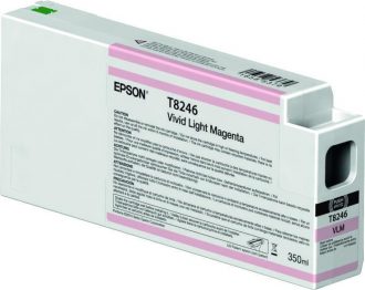 Epson Original T824600 Druckerpatrone magenta hell 350ml (C13T824600)