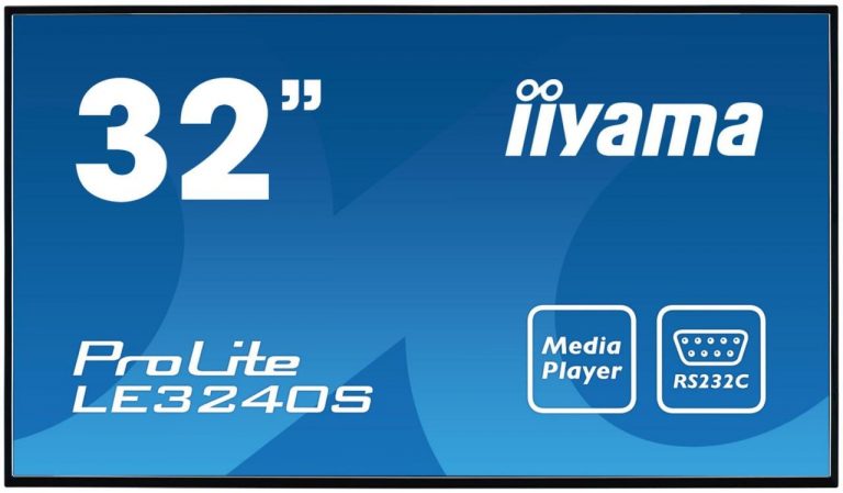 Iiyama Digital Signage ProLite LE3240S-B1 LED-Display 81,3 cm (32") schwarz