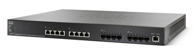 Cisco Systems SG550XG-8F8T Rackmount Switch