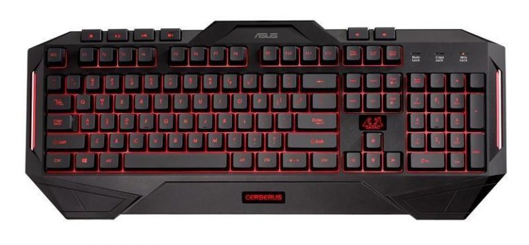 ASUS Cerberus Gaming Tastatur schwarz
