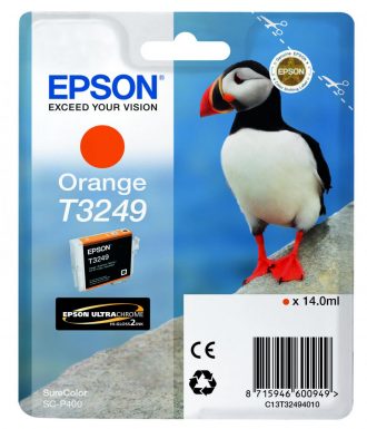 Epson Original T3249 Druckerpatrone orange 14ml (C13T32494010)