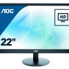 AOC Monitor E2270SWDN LCD-Display 54,6 cm (21,5") schwarz