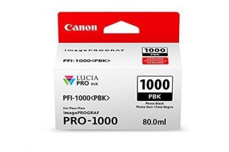 Canon Original Druckerpatrone PFI-1000PBK schwarz 2.205 Seiten 80ml (0546C001)