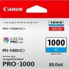 Canon Original Druckerpatrone PFI-1000C cyan 5.025 Seiten 80 ml (0547C001)