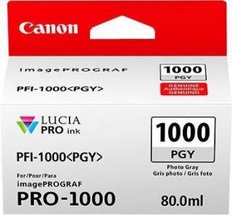 Canon Original Druckerpatrone PFI-1000PGY grau hell 3.165 Seiten 80ml (0553C001)