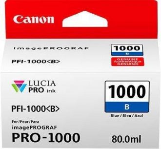 Canon Original Druckerpatrone PFI-1000B blau 4.875 Seiten 80 ml (0555C001)