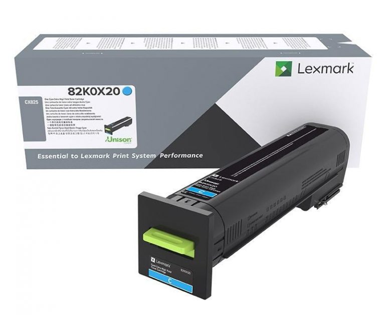 Lexmark Original Toner cyan 22.000 Seiten (82K0X20) für CX825de/dte/dtfe