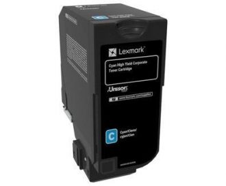 Lexmark Original Toner cyan 12.000 Seiten (74C2HCE) für CS725de/dte