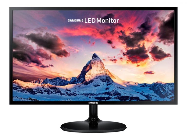 Samsung Monitor S24F350FH LED-Display 59,94 cm (24") schwarz (LS24F350FHUXEN)