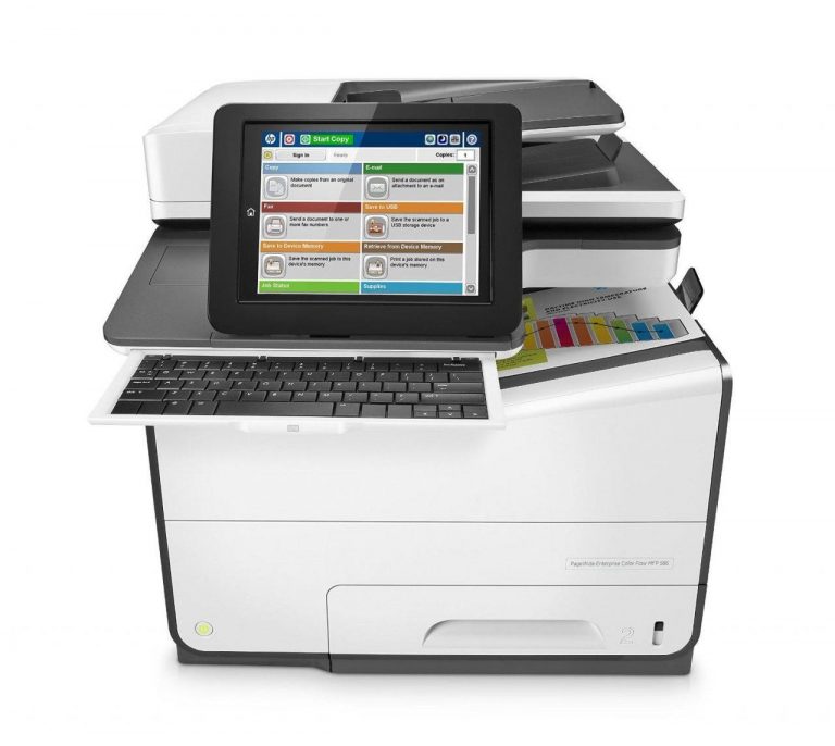 HP PageWide Enterprise Color Flow 586z Tintenstrahl-Multifunktionsgerät G1W41A
