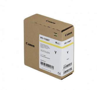 Canon Original Druckerpatrone PFI-1100Y gelb Seiten 160ml (0 853C001)