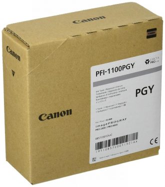 Canon Original Druckerpatrone PFI-1100PGY grau hell 160ml (0 857C001)