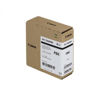 Canon Original Druckerpatrone PFI-1300PBK schwarz 330 ml (0811C001)