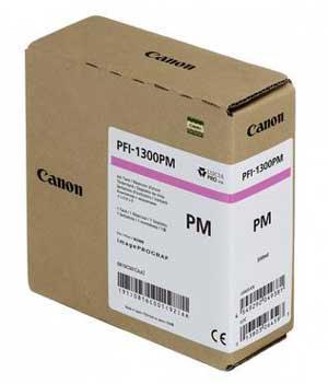 Canon Original Druckerpatrone PFI-1300PM magenta hell 330 ml (0816C001)
