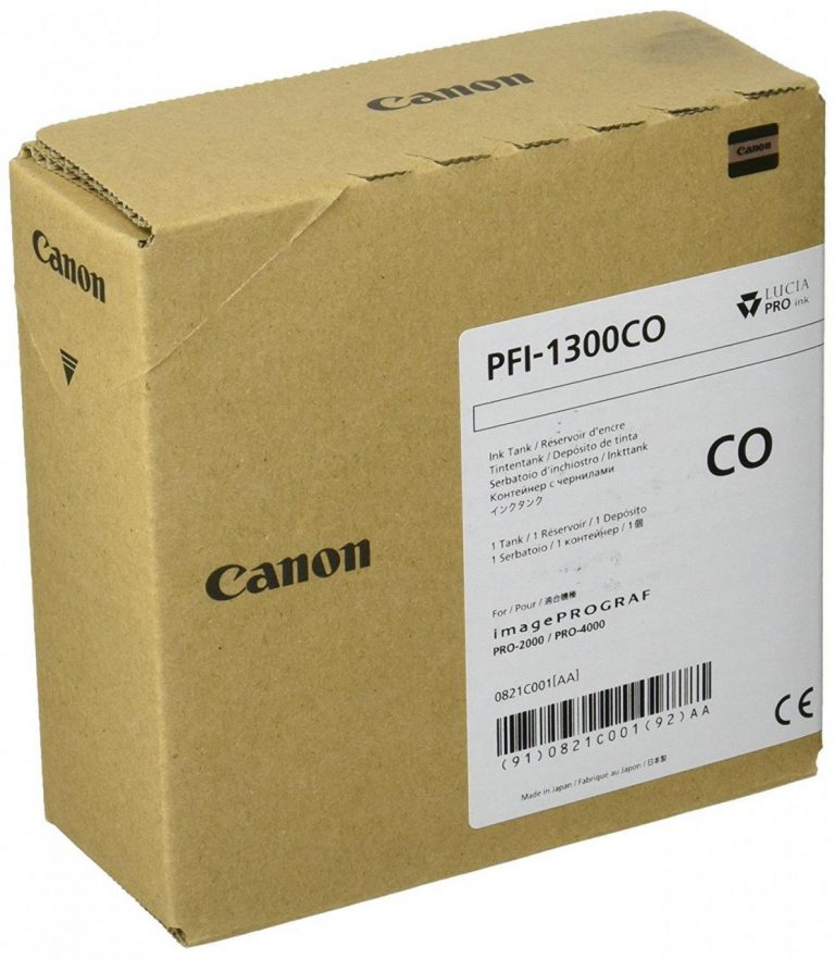 Canon Original Druckerpatrone PFI-1300CO Chroma Optimizer 330 ml (0821C001)