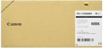 Canon Original Druckerpatrone PFI-1700MBK schwarz matt 700ml (0774C001)