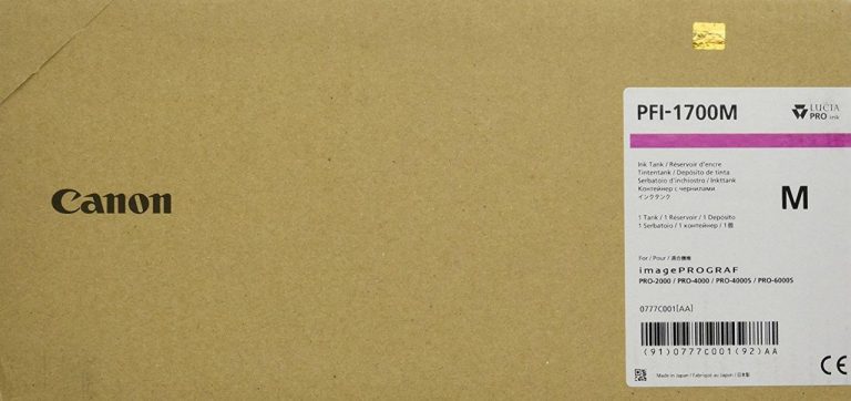 Canon Original Druckerpatrone PFI-1700M magenta 700ml (0777C001)