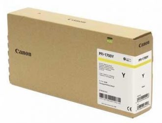 Canon Original Druckerpatrone PFI-1700Y gelb 700ml (0778C001)
