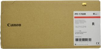 Canon Original Druckerpatrone PFI-1700R rot 700ml (0783C001)