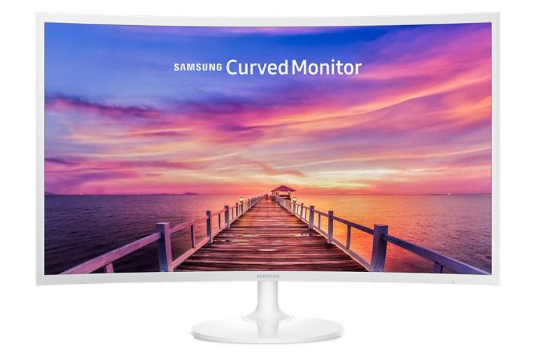 Samsung Curved Monitor C32F391FWU LED-Display 80 cm (32") weiß (LC32F391FWUXEN)