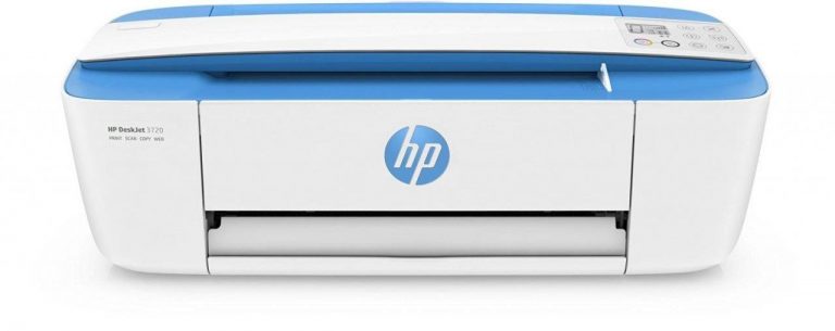 HP DeskJet 3720 Tintenstrahl-Multifuntionsgerät blau/weiß J9V93B
