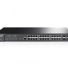 TP-LINK JetStream T2600G-28MPS (TL-SG3424P) 24-Port Gigabit + 4 Combo-SFP-Slots PoE Switch
