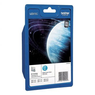 Brother Original LC970C Druckerpatrone cyan 300 Seiten (LC-970C)