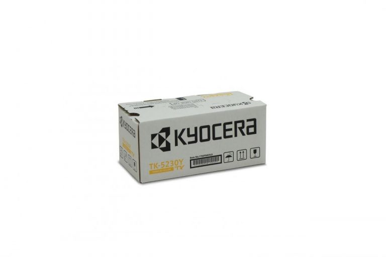 Kyocera Original TK-5230Y Toner Gelb 2.200 Blatt für ECOSYS M5521cdn/cdw, P5021cdn/cdw
