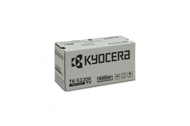 Kyocera Original TK-5220K Toner schwarz 1.200 Blatt für ECOSYS M5521, P5021