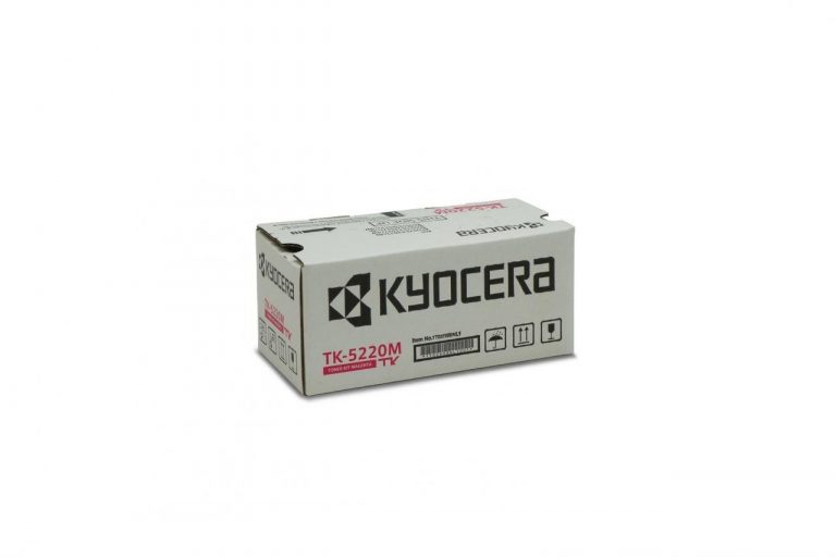 Kyocera Original TK-5220M Toner Magenta 1.200 Seiten für ECOSYS M5521cdn/cdw, P5021cdn/cdw