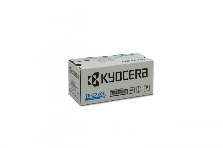 Kyocera Original TK-5230C Toner Cyan 2.200 Seiten für ECOSYS M5521cdn/cdw, ECOSYS P5021cdn/cdw