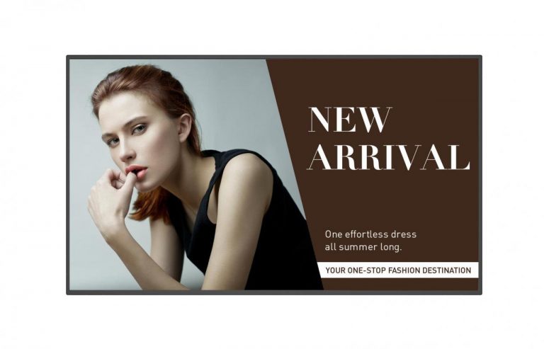BenQ Digital Signage SL490 LED-Display 124,5 cm (49") schwarz (9H.F37PT.RA2)