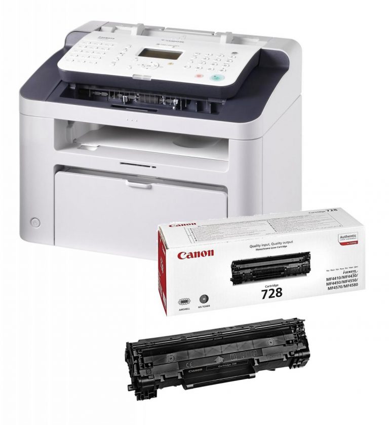 Canon i-SENSYS FAX-L150 Laser-Multifunktionsfax s/w - Bundle mit passendem Original Toner CRG-728