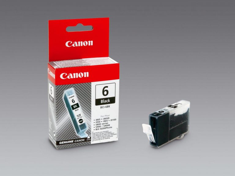 Canon Original Druckerpatrone BCI-6BK schwarz 210 Seiten 13ml (4705A002)